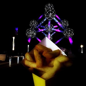 atomium e frietjes