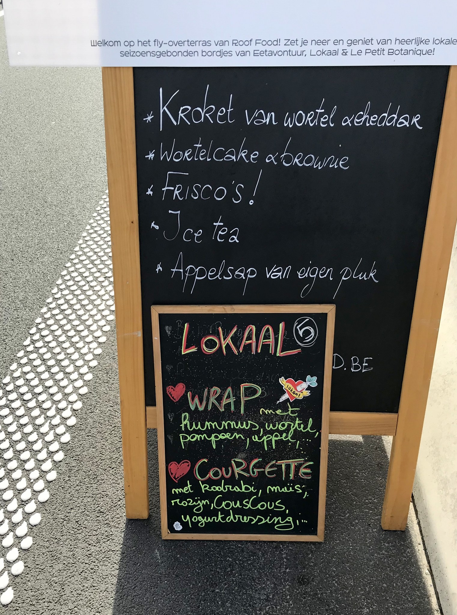 autoloos dag - roof food